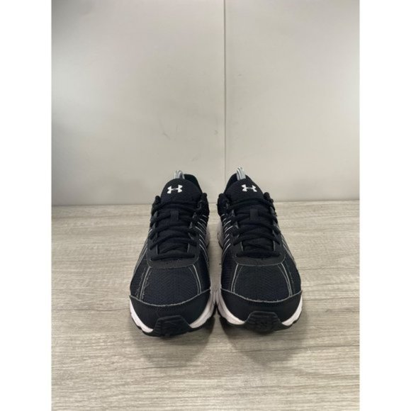 Under Armour Dash RN Black White Running Shoes Womens Size